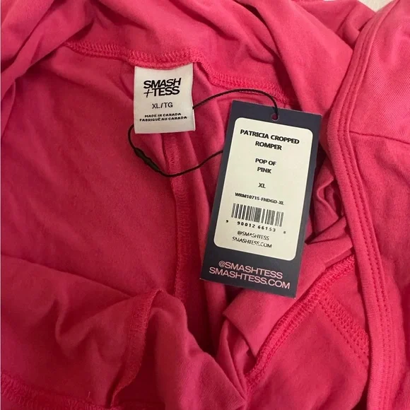 New Smash + Tess PATRICIA CROPPED ROMPER
In the colour POP OF PINK Sz XL - Picture 4 of 7